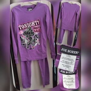 Joe Boxer Kids Purple Pajamas Size 12 (Nwots)